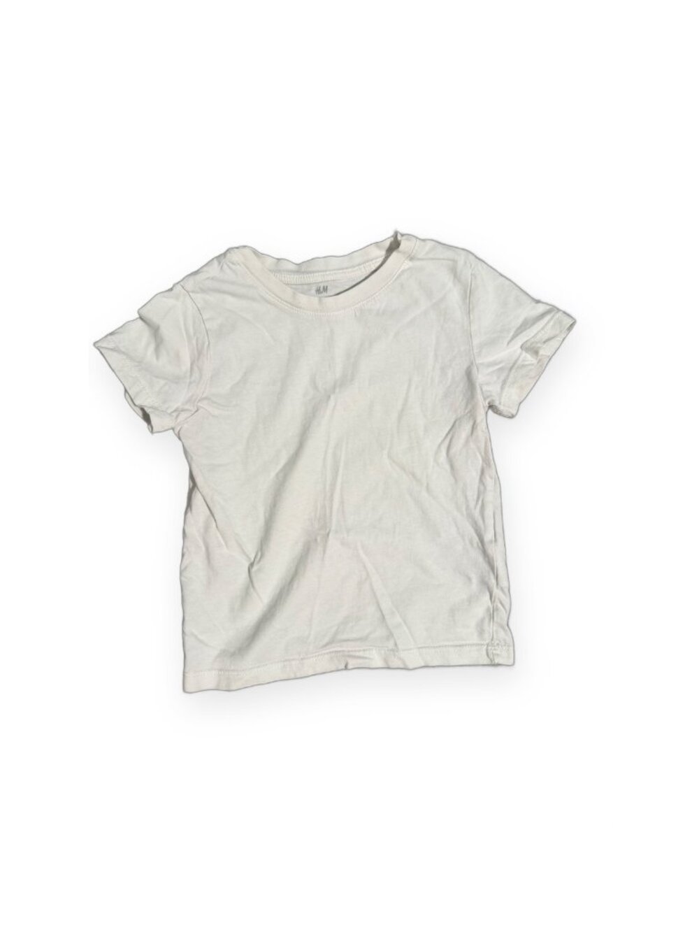 H&M Boys T-Shirt | White | Size 3/4T | 100% Cotton